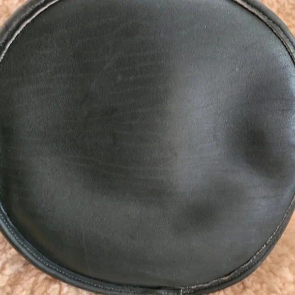 Coach Vintage Duffle Sac 9085 Forest Green Leather XL Feed Shoulder Bag 1994 USA - Picture 11 of 14